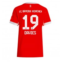 Camiseta Bayern Munich Alphonso Davies #19 Primera Equipación Replica 2025-26 para mujer mangas cortas